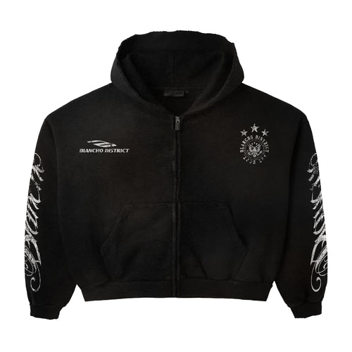 Midnight Script Zip up